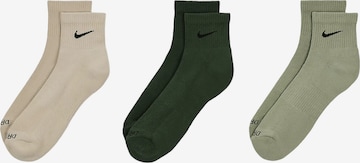 NIKE Sports socks in Beige: front