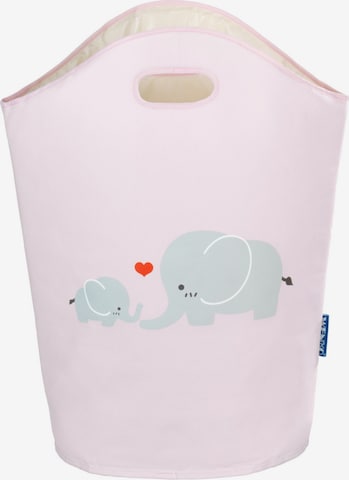 Wenko Laundry Basket 'Gerry' in Pink