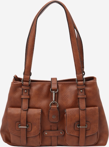 TAMARIS Handbag in Brown: front