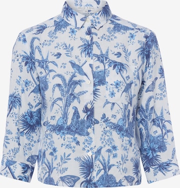 Chemisier Marie Lund en blanc : devant