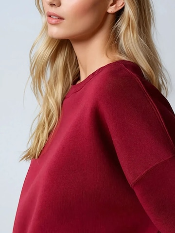 Sweat-shirt Hiccup en rouge
