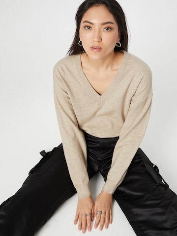 MSCH COPENHAGEN Sweater in Beige