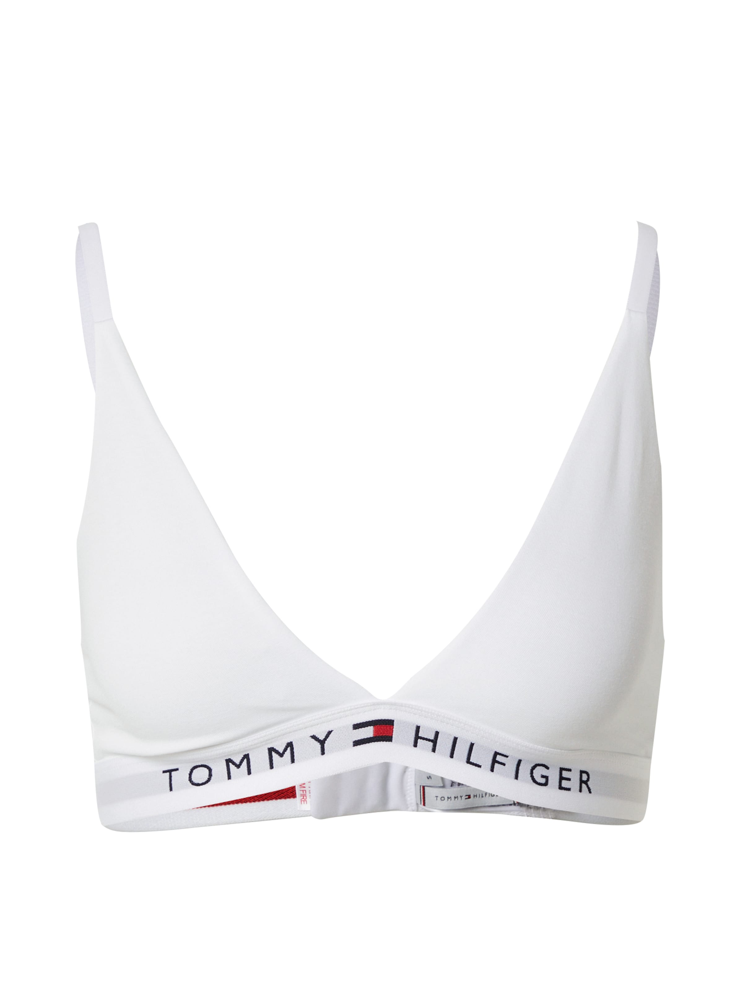 Tommy Hilfiger Underwear Podprsenka – bílá: přední strana