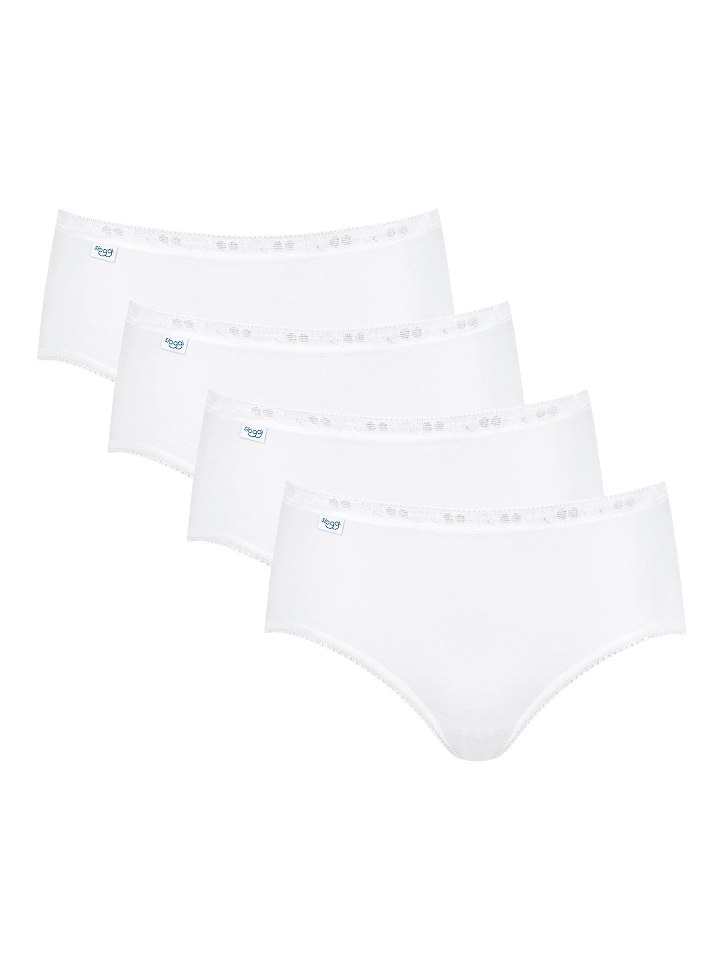 SLOGGI Panty ' Basic+ ' in White: front