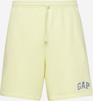 GAP Kalhoty – žlutá: přední strana