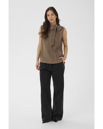SAINT TROPEZ Bluse in Braun