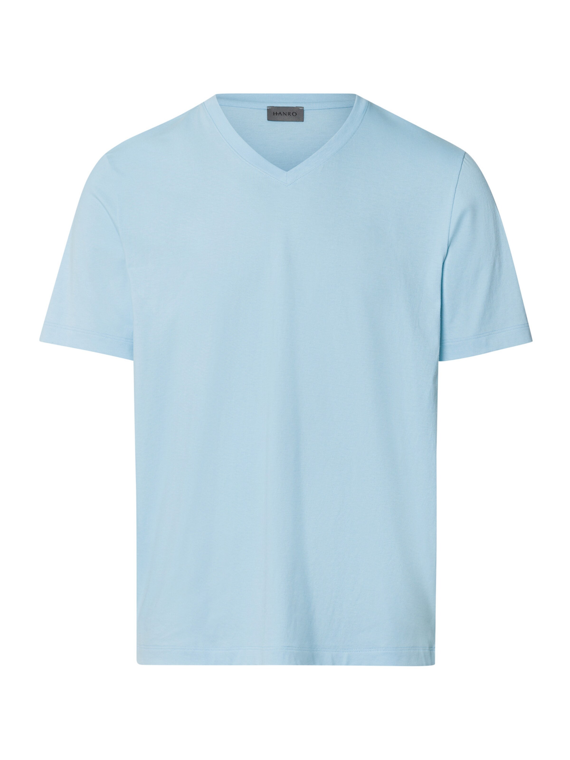 Hanro - Camisa ' Living Shirts ' em azul: frente