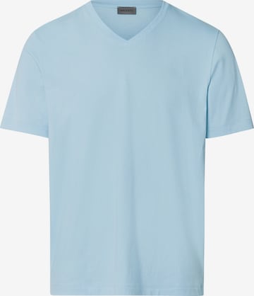 Hanro Shirt ' Living Shirts ' in Blue: front