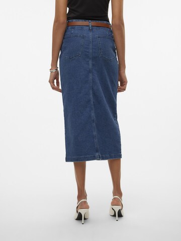 VERO MODA Rok 'PEYTON' in Blauw