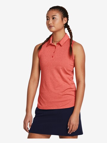 UNDER ARMOUR Sports Top 'Playoff Sleeveless' in Red: front