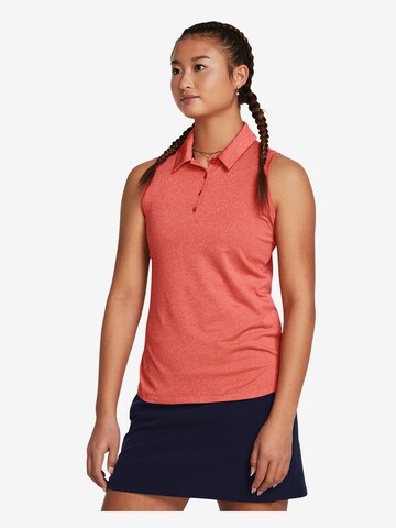 UNDER ARMOUR Sporttop 'Playoff Sleeveless' in Rot: predná strana