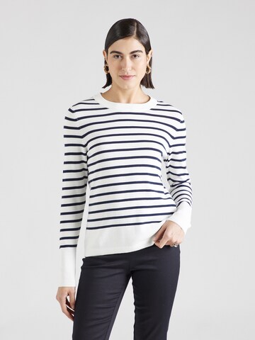 Pull-over ESPRIT en blanc : devant