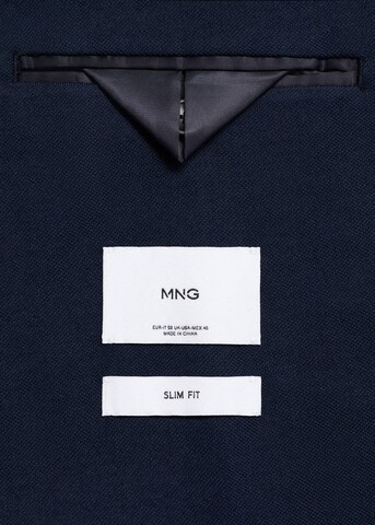 MANGO MAN Slim Fit Sakko 'Verner' in Blau