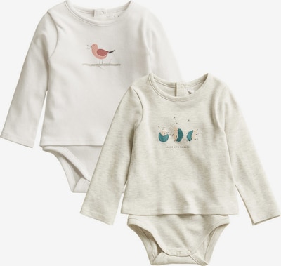 MANGO KIDS Body 'DANCEP-I' in hellgrau / petrol / rosa / rosé / weiß, Produktansicht