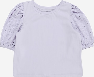 GAP Shirt in Lila: voorkant