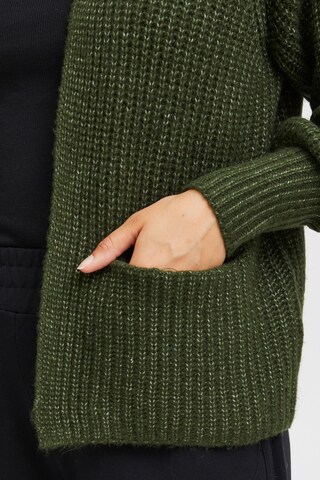 Fransa Knit cardigan 'BEVERLY' in Green