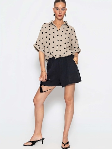 SASSYCLASSY Bluse‌‌‌ in Grau