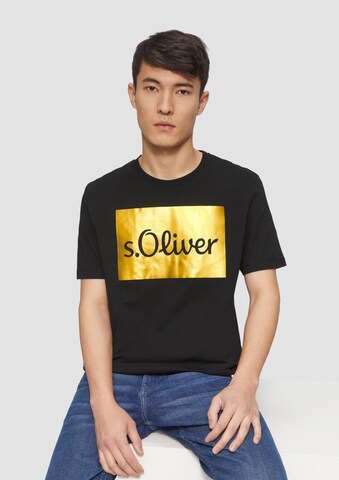s.Oliver Shirt in Zwart