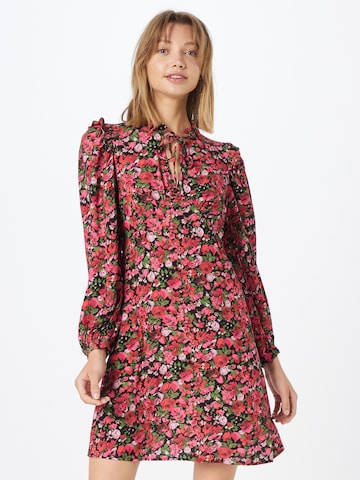 Warehouse Shirt Dress in Pink: front