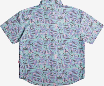 QUIKSILVER Comfort fit Athletic button up shirt 'LENORA' in Blue