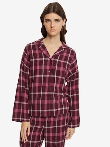 ESPRIT Pyjama värissä lila: edessä