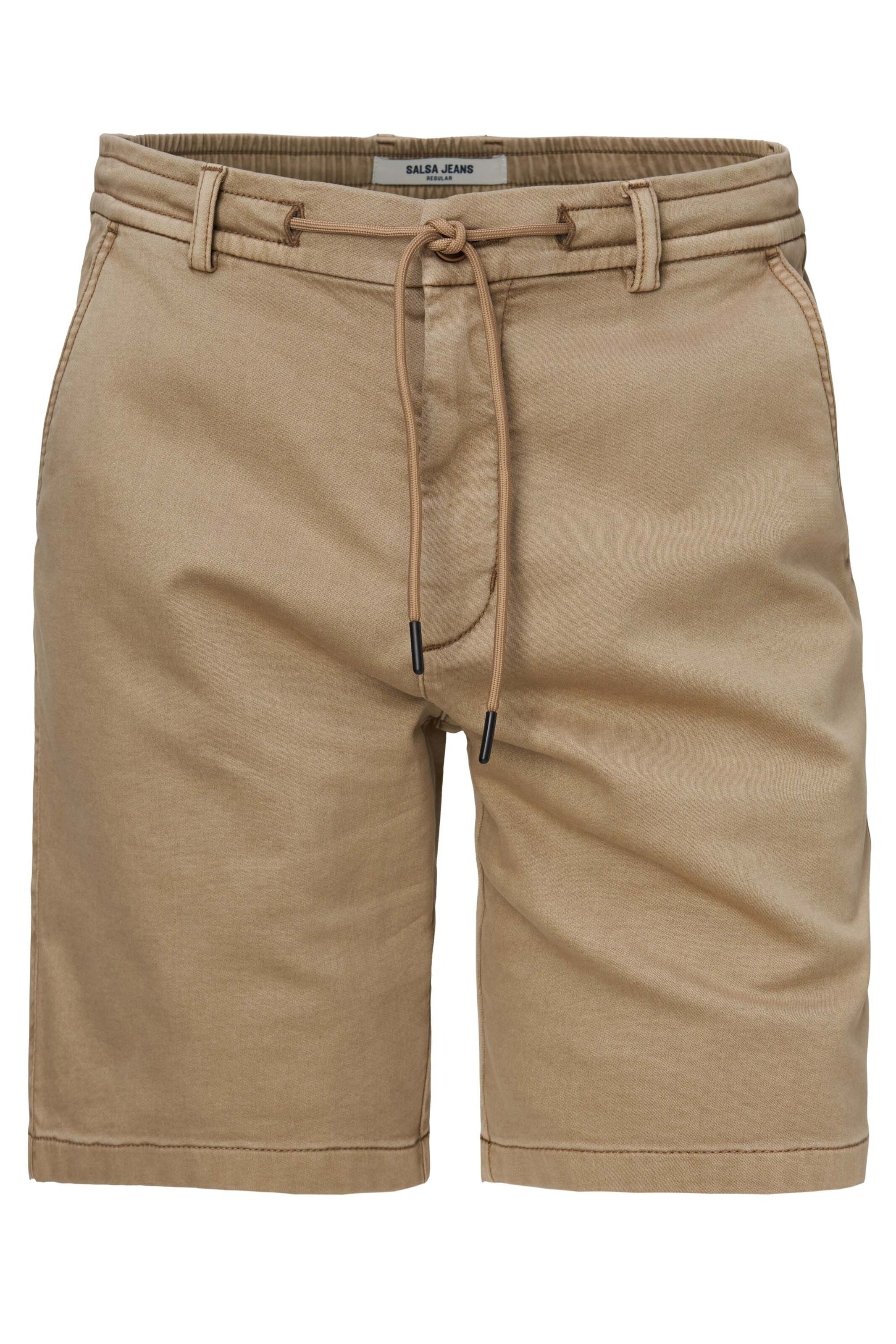 Salsa Jeans Board Shorts 'Regular' in Beige: front