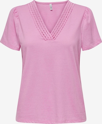 ONLY - Camiseta 'BENITA' en lila: frente