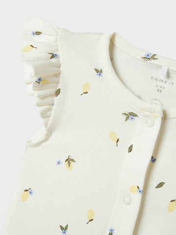 NAME IT - Pijama entero/body en blanco