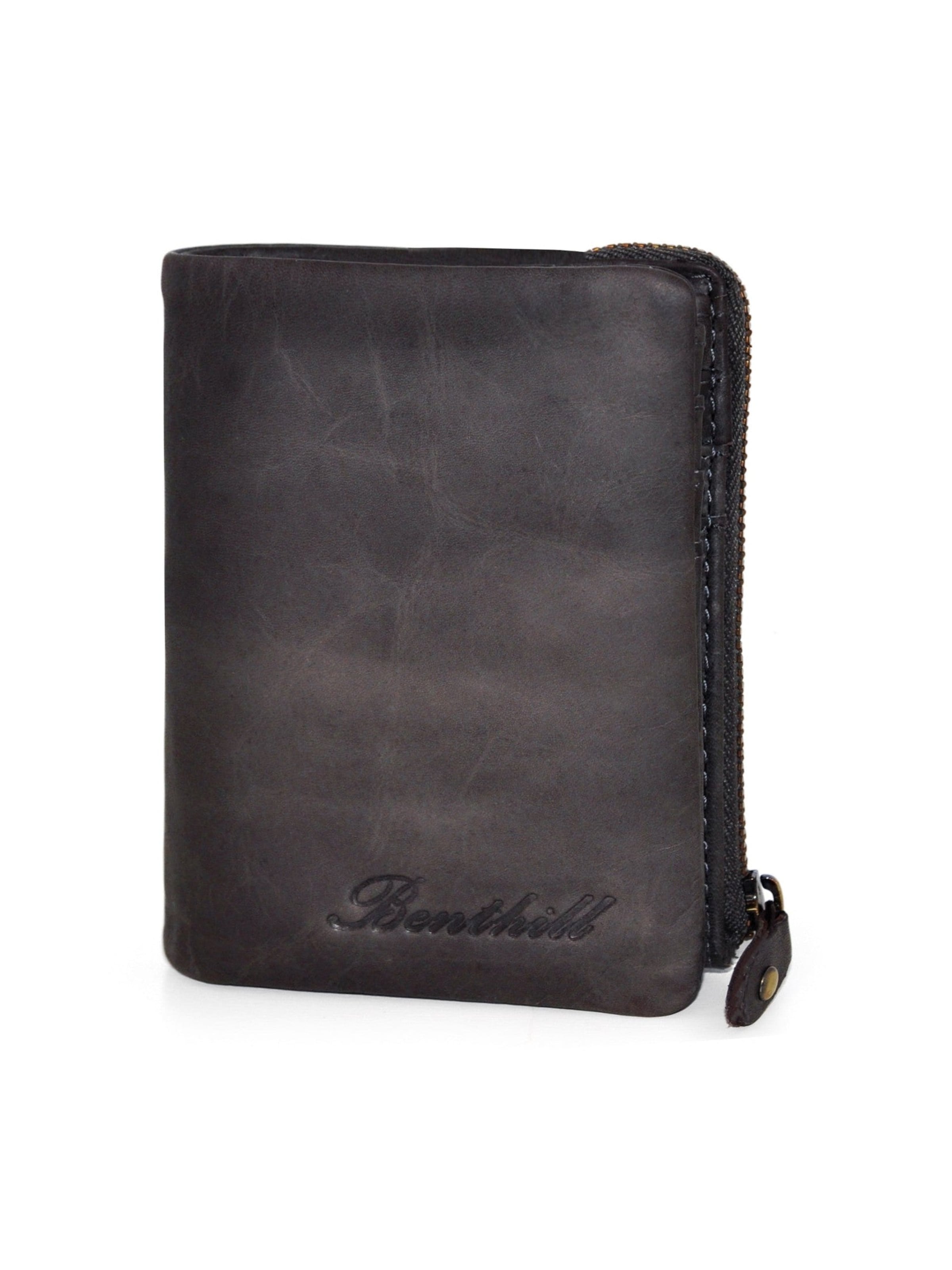 Benthill Portemonnaie in Grau: Vorderseite