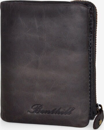 Benthill Portemonnaie in Grau: Vorderseite