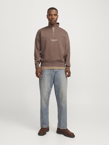 JACK & JONES Sweatshirt 'JORVESTERBRO' i brun