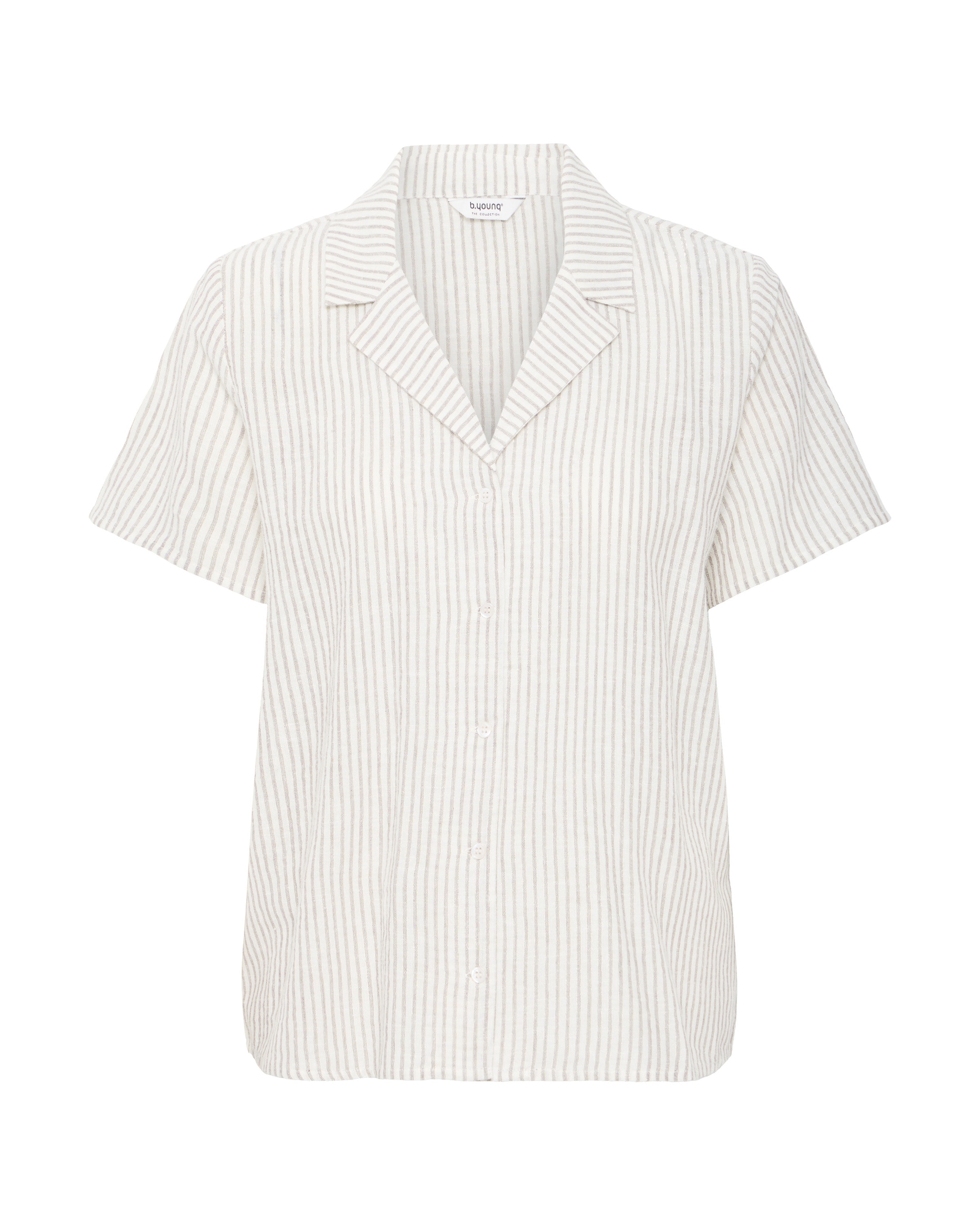 b.young - Camiseta en beige: frente