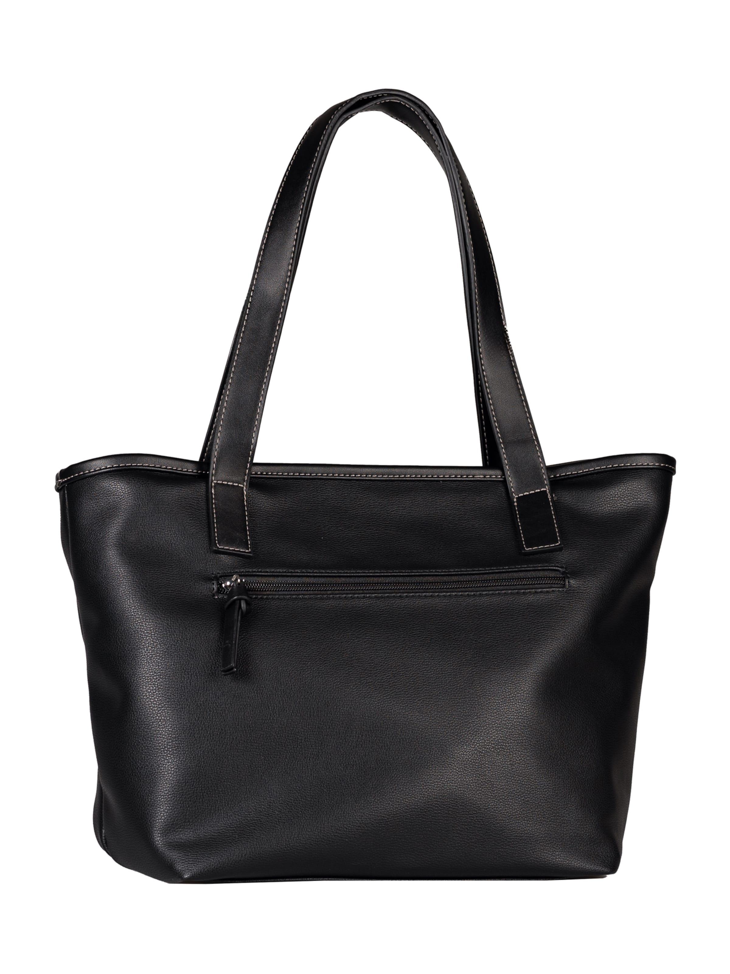 TOM TAILOR Shopper 'Leora' in Black
