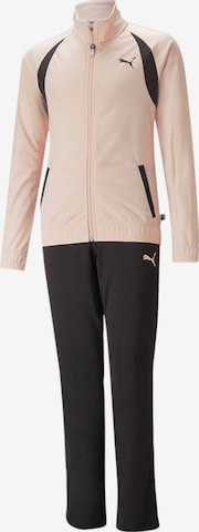 PUMA Tracksuit in Black: front