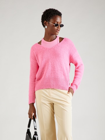 HUGO Red Sweater 'Smelina' in Pink: front