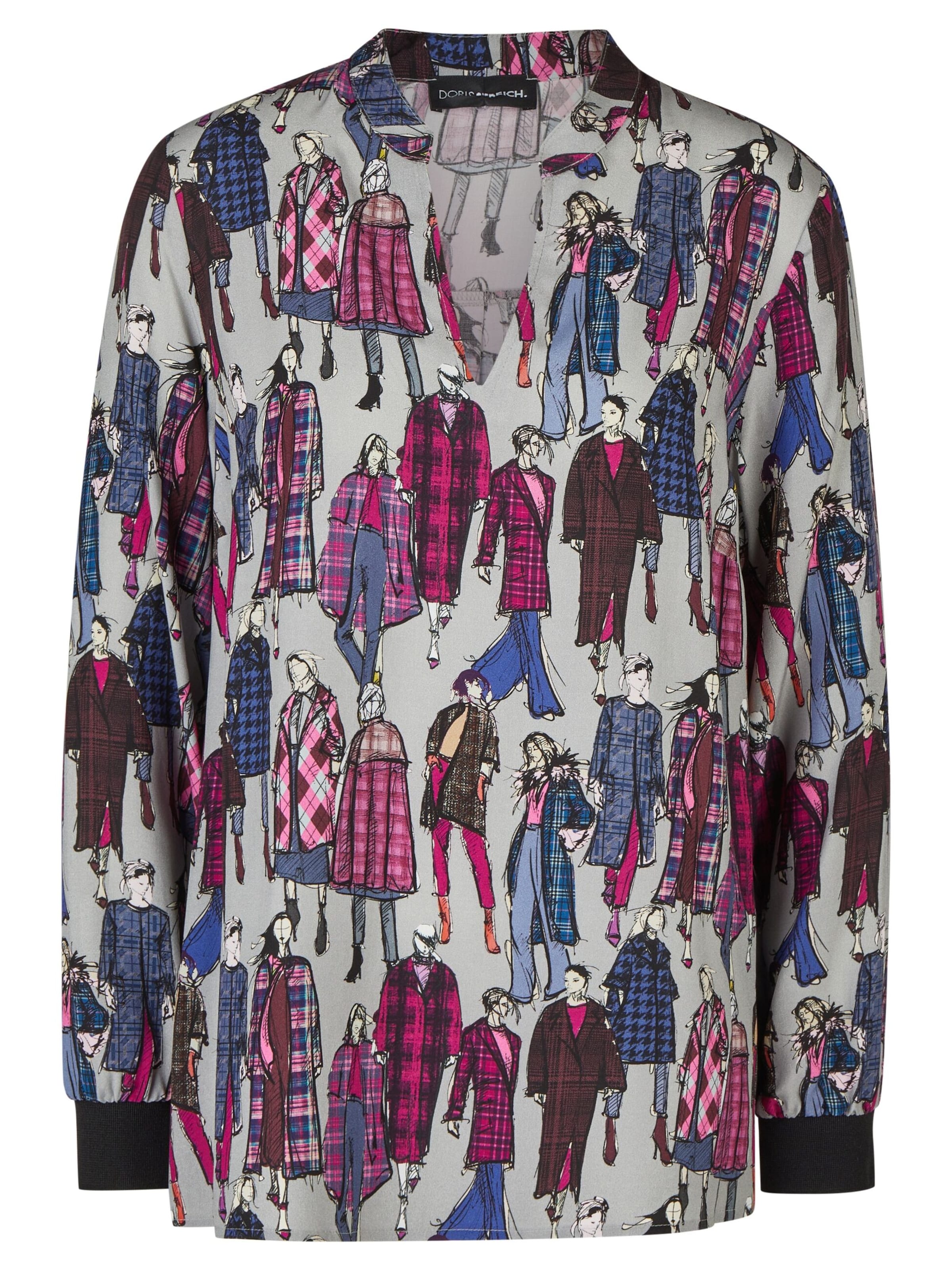 Doris Streich Blouse in Mixed colours: front