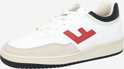Sneaker bassa 'RETRO 90’s' Flamingos' Life di colore beige chiaro / petrolio / rosso / bianco, Visualizzazione prodotti