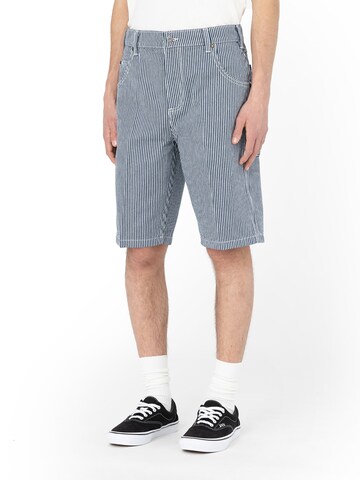 DICKIES Regular Shorts 'Hickory' in Blau