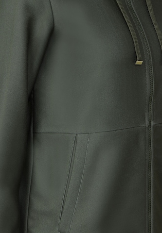 CECIL Zip-Up Hoodie in Green