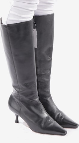HUGO BOSS Dress Boots in 38 in Black: front