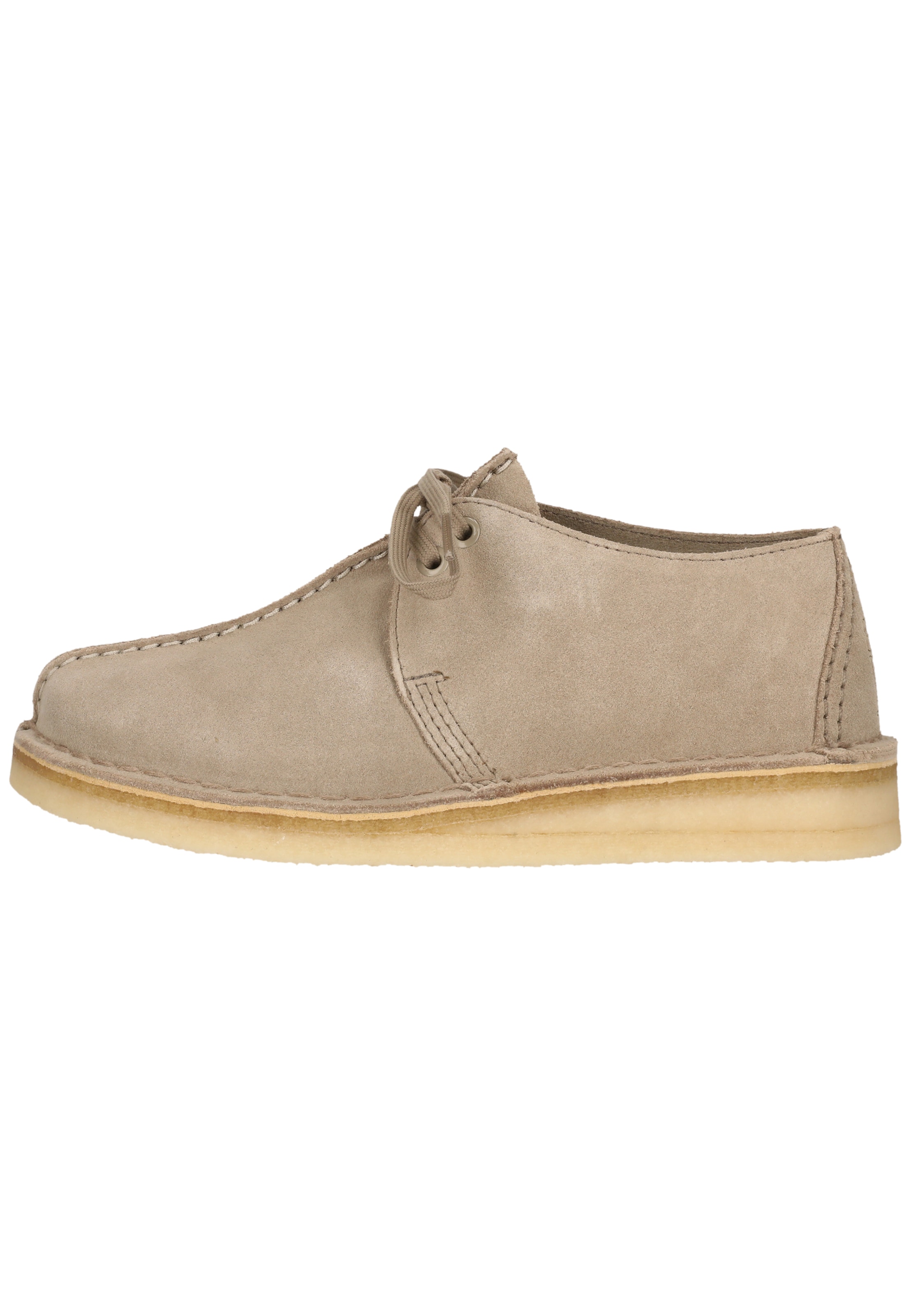CLARKS Lace-up shoe 'Desert Trek' in Beige