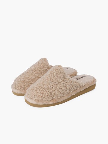 Pantoufle Pisamonas en beige