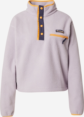 Pull-over de sport 'Helvetia II' COLUMBIA en violet : devant