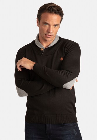 Sir Raymond Tailor Sweater 'Erasmo' in Black