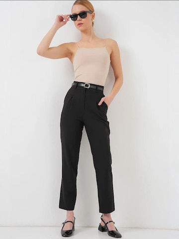 Regular Pantalon à pince Bigdart en noir