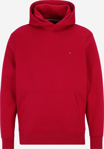 Tommy Hilfiger Big & Tall Sweatshirt in Red: front