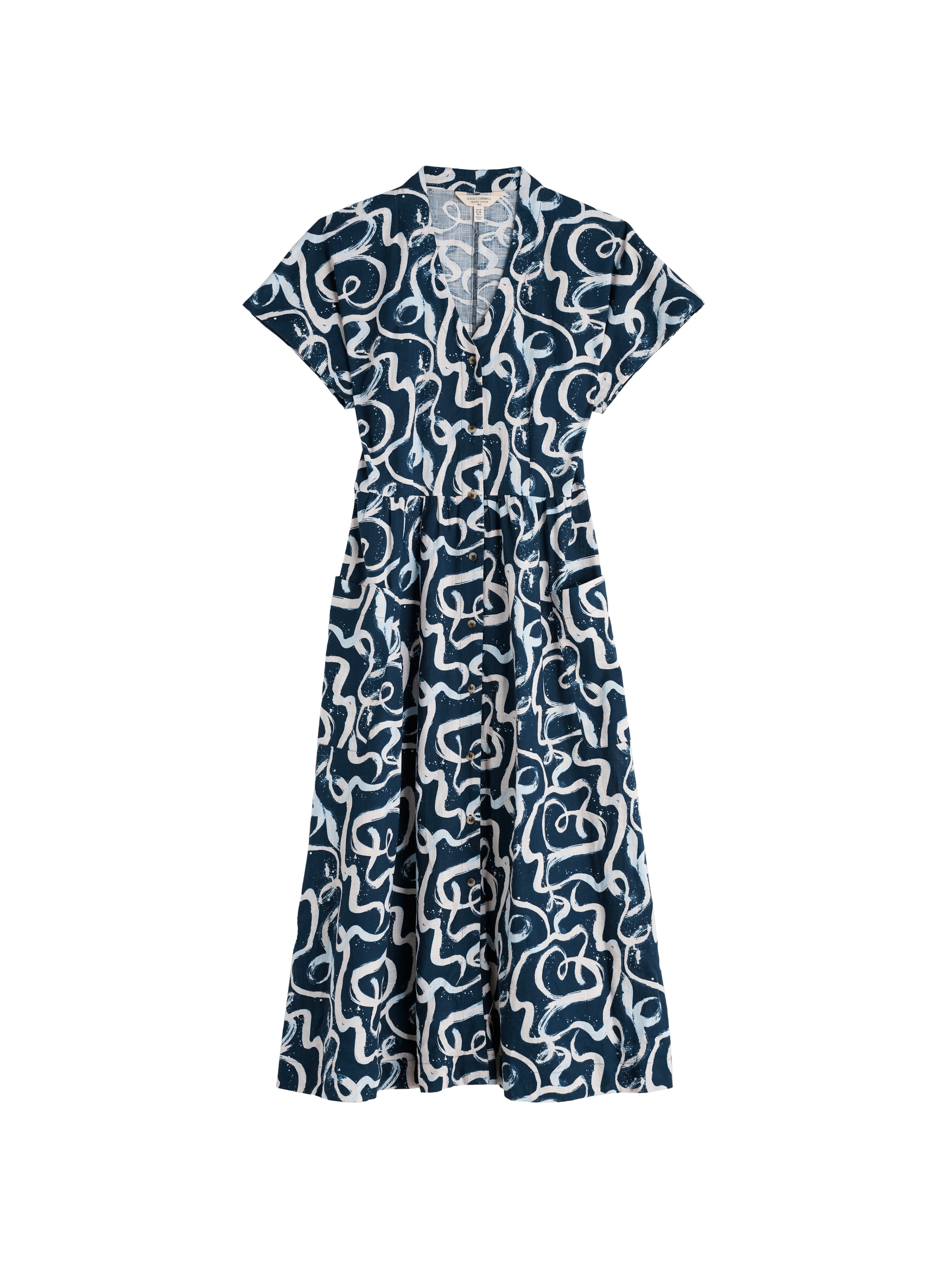 Seasalt Cornwall Mekko 'Fowen' värissä sininen: etupuoli