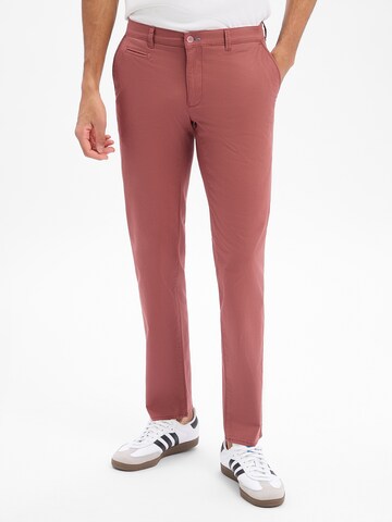 BRAX Regular Chino in Roze: voorkant