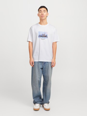JACK & JONES Μπλουζάκι 'JORVESTERBRO' σε λευκό