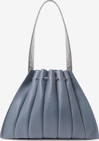 Gretchen Pouch in Blue: front